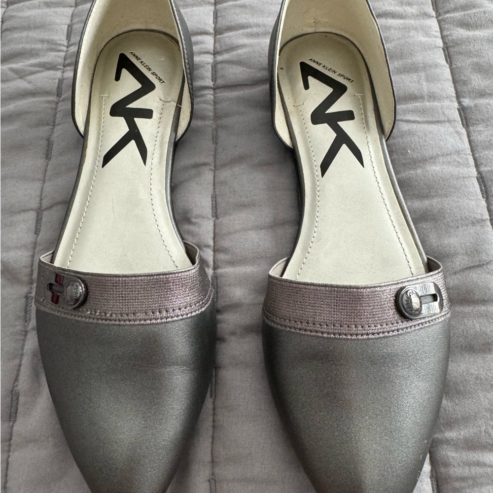 Anne Klein Shoes - Gun Metal In Color - Size 61/2